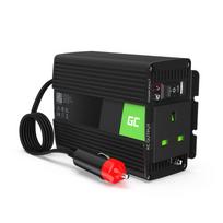 Green Cell® automobilio keitiklio keitiklis nuo 24V iki 230V grynas sinusinis 150W/300W su USB