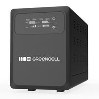 Green Cell nepertraukiamo maitinimo šaltinis (UPS) 800 VA 500 W su LCD ekranu, PowerCore 12 V nuolatinės srovės