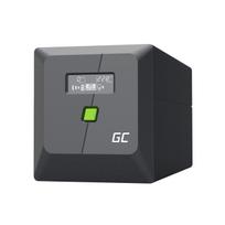 Atsarginis maitinimo šaltinis UPS Greencell 1000VA 600W PowerProof su LCD ekranu