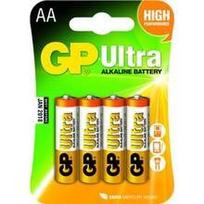 Baterijos GP Ultra Alkaline, AA (LR6), 4vnt.