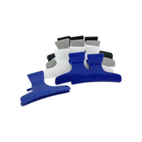Sibel Drugelių formos segtukai Pilka/balta/mėlyna/juoda 12 vnt.