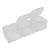 Plastikinė dėžutė - 55x45x15mm - Uždara talpykla - Organizatorius