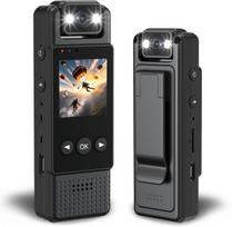 Vaizdo kamera Nešiojama HD 1080P mini kūno kamera, 180° lens, judesio detektorius, 6 val, 1 vnt