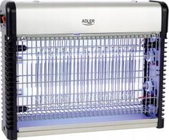 Kenkėjų Gaudyklė - Adler AD 7940 LED Insekticidinė Lempa, 10 000 Valandų, 150 m², Juoda/Sidabrinė
