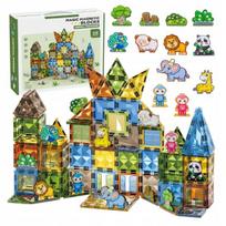Magnetinės kaladėlės Click4toys, įvairių spalvų
