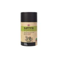 Augaliniai juodi plaukų dažai – Sattva Ayurveda, 150 g