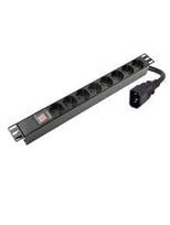 Maitinimo panelė 19'' 8X220V su C14 lizdu
