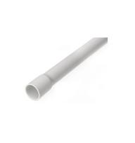 PVC vamzdis 32mm su išplatintu galu 3m (10, baltas)