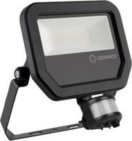 LED prožektorius su judesio davikliu (juodas, 20w, 3000K, IP65, 2400lm) Ledvance 4058075460959