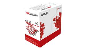 Kabelis ryšio Hikvision UTP 5E (Gysla-0.50mm, ritė 305m) DS-1LN5E-S