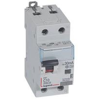 Srovės nuotekio relė su automatiniu jungikliu Legrand 411048 (C, 10A, 2P, 30mA, 230V)