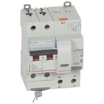 Srovės nuotekio relė su automatiniu jungikliu Legrand 411160 (C, 25A, 2P, 30mA, 230V)