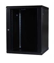 Komutacinė pakabinama spinta 19" 12U 600x450x635 (surinkta) (juoda)