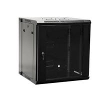 Komutacinė spinta 19'' pakabinama 6U 600x350x380 (juoda, surinkta)