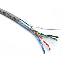 Kabelis ryšio Excel 100-216 Cat5 F/UTP  (PVC, ECA, pilkas, ritė 305m.)