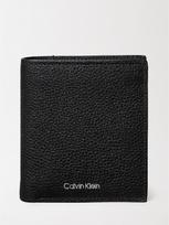 CALVIN KLEIN Vyriška piniginė, FOIL EMBOSS SLIM TRIFOLD W/CARD