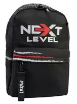Mokyklinė kuprinė NEXT LEVEL, Maxi, 2-jų skyrių, 440x300x190mm, 520g