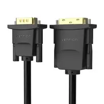 Vention - DVI 24+1 to VGA Cable 1.5m EABBG Black
