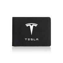 PU odos kortelių dėklas Apsauginis dėklas vairavimo dokumentams Tesla Model 3 Model S Model X Y Roadster Performance