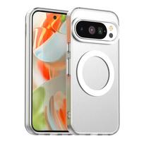 Dėklas Google Pixel 10 Dėklas Google Pixel 10 Pro XL Magnetinis Adsorbcijos Belaidžio Įkrovimo Dangtelis Google Pixel 10 Pro Dėklui Google Pixel 10 Pro XL raudona