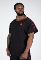 Gorilla Wear Buffalo Old School Workout Top - Black/Red