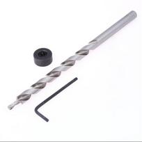 Elektrinis įrankis-1/4  šešiakampis 3/8  grąžtas (9,5 mm) Kreg Jig Manual Pocket Pilot Hole Round Shank
