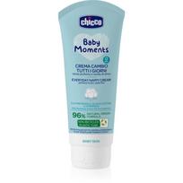 Chicco Baby Moments Everyday Nappy Cream kremas kasdienei užpakaliuko priežiūrai be kvapiųjų medžiagų 100 ml