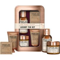 Baylis & Harding The Fuzzy Duck Bergamot, Hemp & Sandalwood dovanų rinkinys skardinė dėžutė