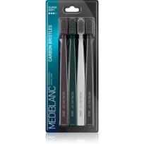 MEDIBLANC Toothbrush Super Soft dantų šepetėlis su anglies pluošto šereliais