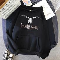 Japanese Animation Death Note Autunm Printed Men's Hoodie Hoody Clothes Vintage Casual Unisex Long Sleeve Pullovers S