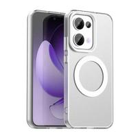 Transparent Case For Oppo Reno 13 Case Oppo Reno 13 5G Magnetic Adsorption Wireless Charge Cover For Oppo Reno 13 Case 6.59 inch For Reno 13 5G juoda