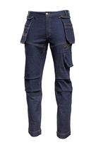 Džinsai HOGERT TECHNIK Esdorf, tamsiai mėlynos spalvos, 99% medvilnė, 1% elastanas, 2XL (56) dydis