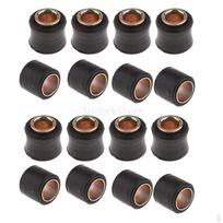 16X Motociklo Metalinis Amortizatoriaus Įvorė Guminė Įvorė 10mm 14mm