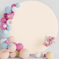 White Round Photography Backdrop Cloth Cover Baby Shower Birthday Party Wedding Decor Photo Backdrop Cloth Circle Background 3ft(100cm Circle) dramblio kaulas