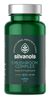 SILVANOLS 5 Mushroom Complex kapsulės, 60 vnt.
