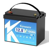 Akumuliatorius Kepworth 12V 100AH LiFePO4 MINI SMART su Bluetooth
