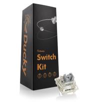 Ducky Gateron G Pro Silver Switches, mechaniniai, 3-Pin, linear, MX-Stem, 45g – 110 vnt