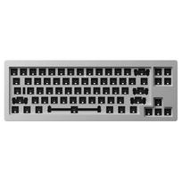 Akko MonsGeek M7 VIA Barebone Žaidimų klaviatūra, 65%, Hot-Swappable, RGB, ANSI išdėstymas – sidabro spalvos