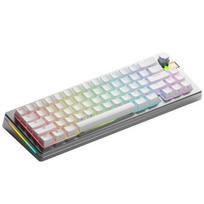 Glorious GMMK 3 Pro HE belaidė 65 % Custom žaidimų klaviatūra – Pre-Built, ANSI US išdėstymas, Fox HE Switches, sidabro spalvos