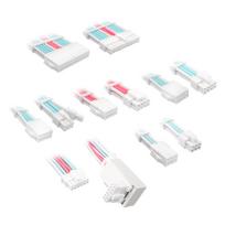 Kolink Core Pro Braided Cable Extension Kit 12V-2×6 Type 2 – Brilliant White/Neon Blue/Pure Pink