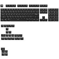 Glorious GPBT Basics Keycaps, ANSI išdėstymas US, PBT, Dye-Sub – Classic Black