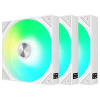 TRYX ROTA SL ARGB korpuso ventiliatorius – 3er-Pack, 120 mm, baltos spalvos