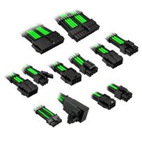 Kolink Core Pro Braided Cable Extension Kit 12V-2×6 Type 2 – Venom Green