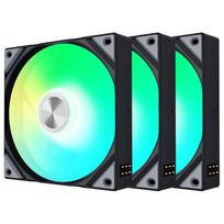 TRYX ROTA SL ARGB korpuso ventiliatorius –  3er-Pack, 120 mm, juodos spalvos