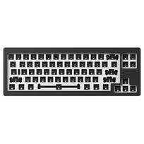 Akko MonsGeek M7 VIA Barebone žaidimų klaviatūra, 65%, Hot-Swappable, RGB, ANSI išdėstymas – juodos spalvos