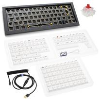 Ducky Outlaw 65 žaidimų klaviatūra, Barebone – black ISO išdėstymas