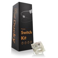 Ducky Gateron G Pro White Switches, mechaniniai, 3-Pin, linear, MX-Stem, 38g – 110 vnt