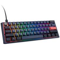 Ducky One 3 Cosmic Blue Mini žaidimų klaviatūra, RGB LED – MX-Speed-Silver US išdėstymas