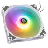 Bitspower Notos 120mm ARGB korpuso ventiliatorius – baltos spalvos