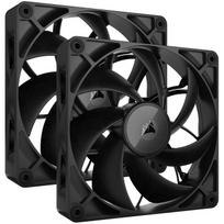 Corsair iCUE LINK RX140 MAX Series, PWM korpuso ventiliatorius 2er Pack – 140mm, juodos spalvos